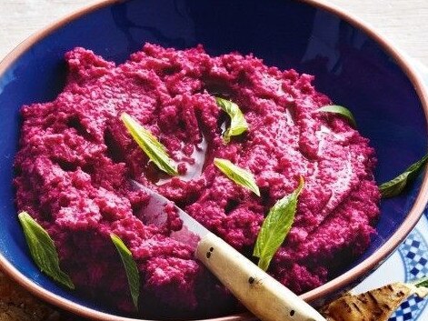 Canned beans, chickpeas, beetroot, broad beans or artichokes all make perfect bases for dips.