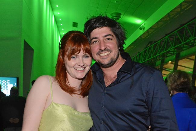 Gracen Meyers and Michael Vandersteen at ‘Deck the Halls’ Christmas celebrations at GCCEC, Broadbeach. Pic: Regina King