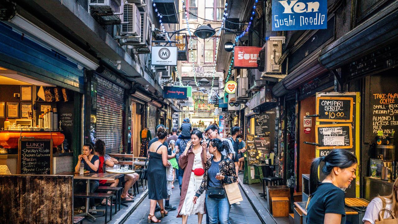 The rich aroma of fresh coffee in Carlton, Fitzroy, and Brunswick isn’t just for cafe lovers – it’s helping drive up demand in Melbourne’s trendiest suburbs. Picture: iStock