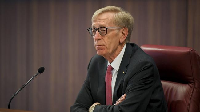 *Fairfax Pool Images* The Royal Commission into the Financial Services Industry. 12 February 2018. The Age News. Photo: Eddie Jim. ( The Commissioner Kenneth Hayne )