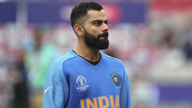 Indian captain Virat Kohli reacts to the loss. Picture: AP