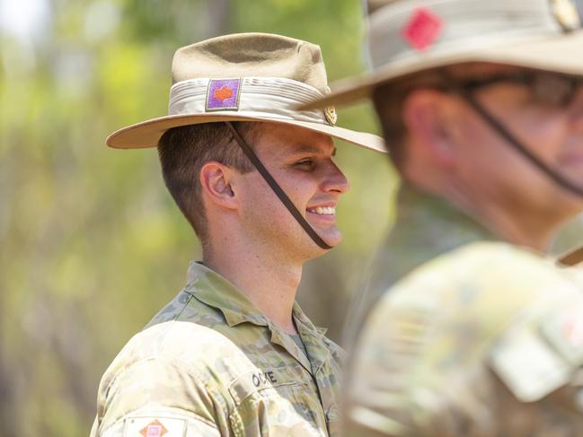 Captain Jordan Locke participated in AACAP in Gapuwiyak. Picture: Floss Adams.