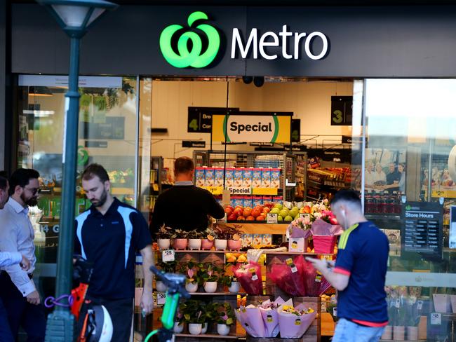 General Brisbane City Streetscape images - Woolworths Metro store in the Brisbane CBD, Brisbane Monday 10th May 2021 Picture David Clark