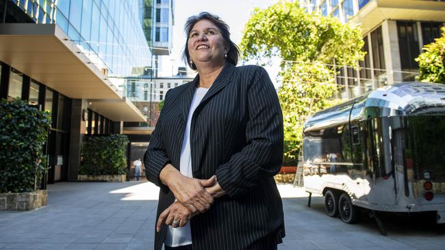 Liberal senator Kerrynne Liddle in Adelaide’s CBD. In an essay in The Australian on Saturday, Senator Liddle writes: ‘Who should care for these children [in foster care or other out-of-care arrangements] should simply be settled by asking: where are they safest and with whom are they safest?’ Picture Mark Brake