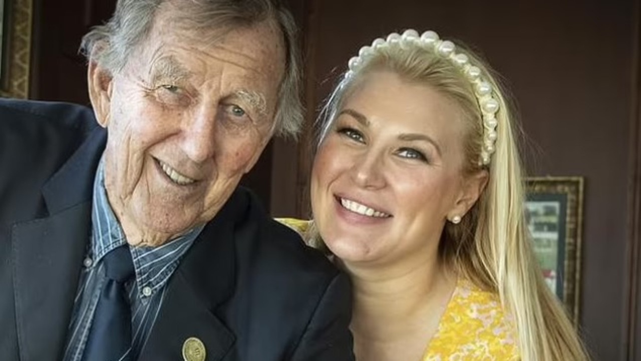 Ms Singleton-Hawach is pictured with John in recent times.
