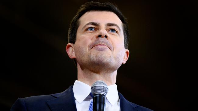 Pete Buttigieg has pulled out of the Democrat presidential race. Picture: AFP