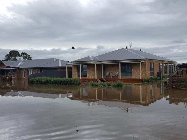 Victoria: People are evacuating in western Victoria for fear of flooding. Picture: Facebook/Mixx1063