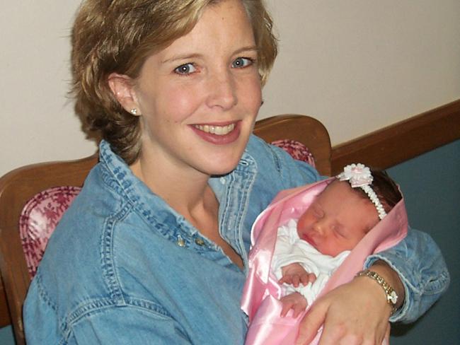 Mr Beamer’s wife Lisa was pregnant with their daughter Morgan Kay. Picture: AP/Family Photo