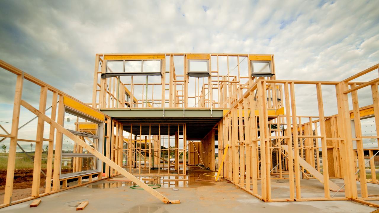 Home under construction  Picture: istock