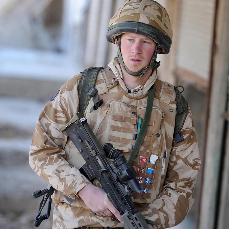 Harry has been criticised for divulging details of his Afghanistan tour. Picture: AFP