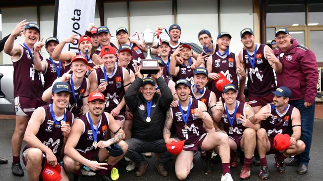 Melton won the Ballarat league premiership over East Point. Picture: Ballarat Football Netball League.