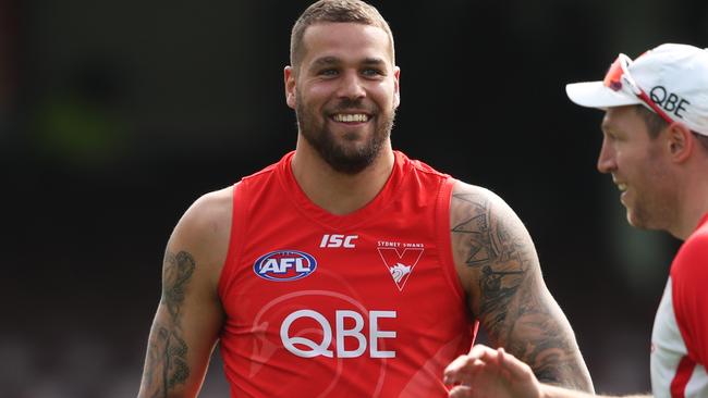 Lance Franklin and the Sydney Swans love the SCG. Picture. Phil Hillyard