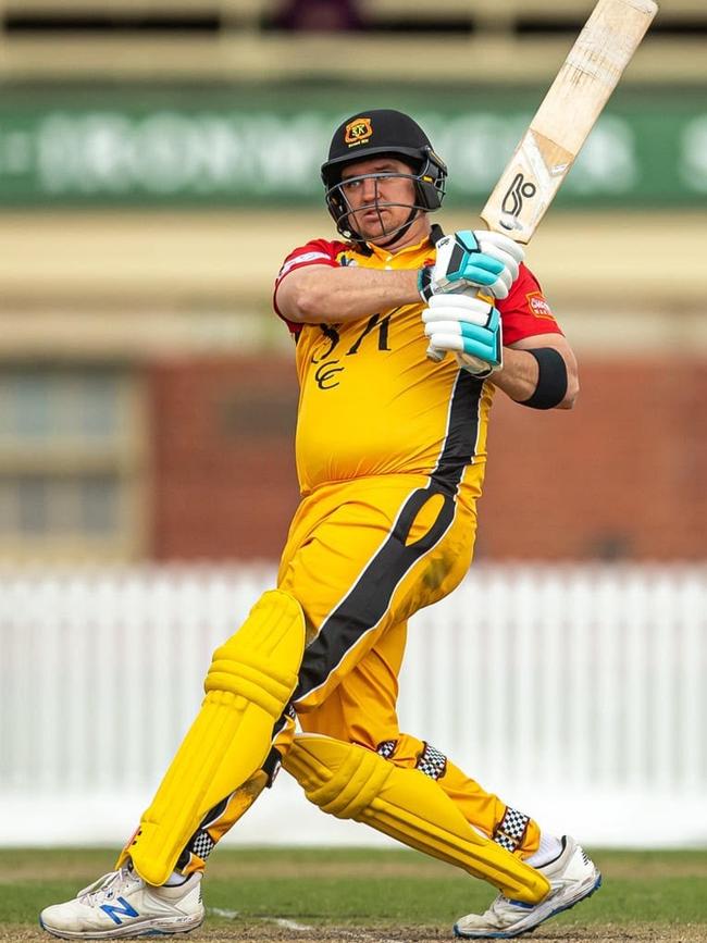 Adam Crosthwaite goes on the attack for St Kilda. Picture: Supplied