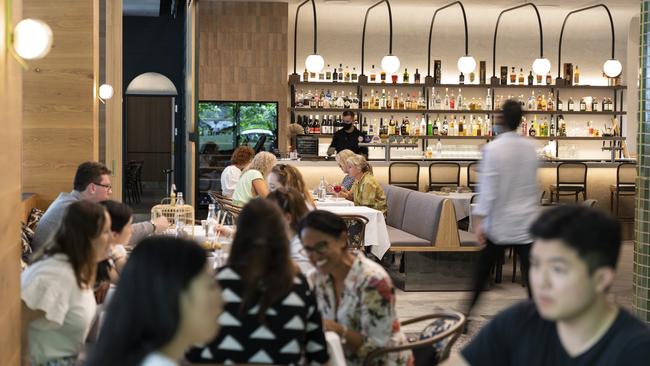 Contemporary Chinese and yum cha restaurant Longtime in Brisbane’s CBD. Picture: Mark Cranitch.