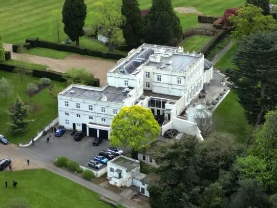 The Duke of York's Royal Lodge where he has lived since 2002