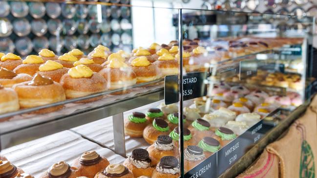 Kenilworth Country Bakery's donut selection. Photo: Josh Woning, J+A Photography/Wotif