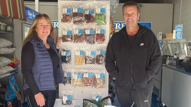 Married couple Sophie and Tony Koumi own and operate Happy Dog Pet Food in Edinburgh. The couple have a combined 60 years of experience in retail and pet food crafting. Picture: Supplied