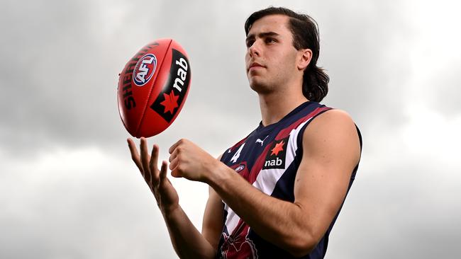 Josh Sinn at the NAB League Boys season photo call at Carlton.