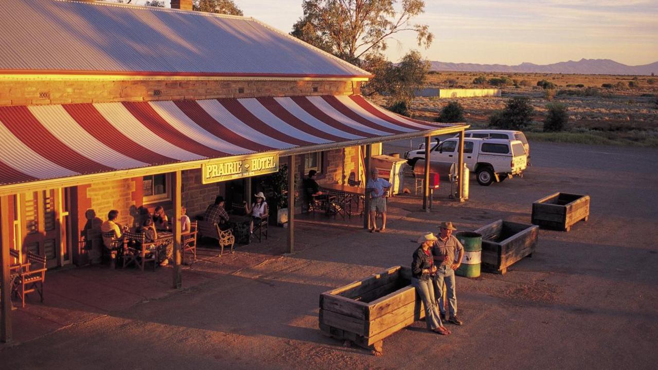 People travel from miles around to experience the iconic Prairie Hotel.