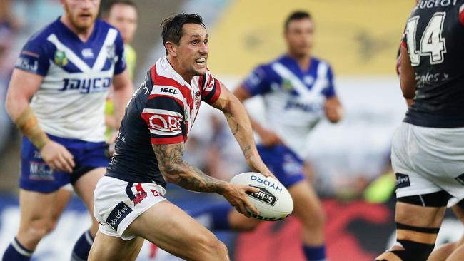 Mitchell Pearce will return for the Roosters. Pic Brett Costello