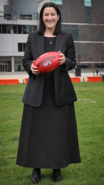 AFL's new Executive General Manager Laura Kane