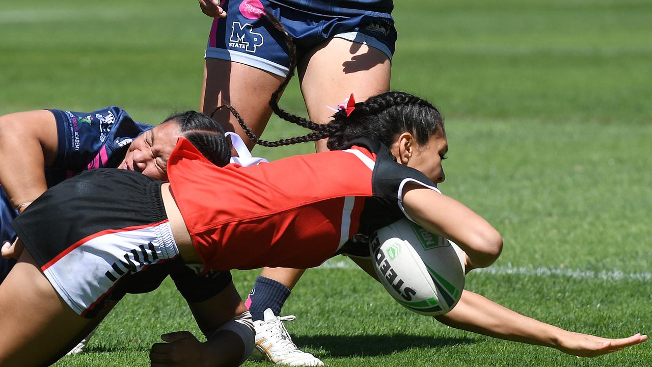 Kirwan Grizzlies vs. Mabel Park in Qld Schoolgirls Cup Qld final | The ...