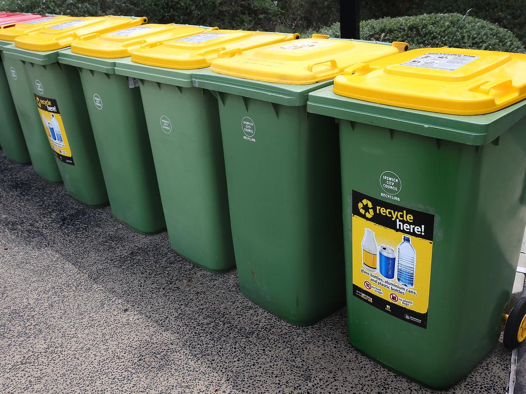 Residents will no longer be allowed to put glass in with the mixed recycling. Picture: Patria Jannides