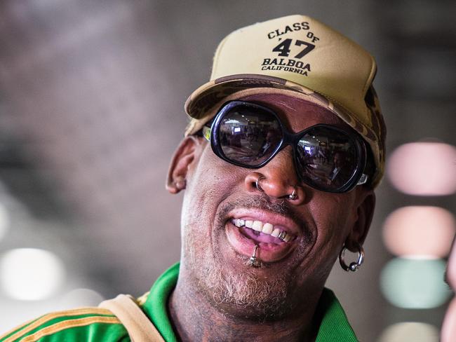 Dennis Rodman was a five-time NBA champion.