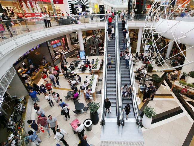 Ahmed Fahour predicts shoppers will hit major centres such as Chadstone and spend big this Christmas. Picture: Andrew Tauber