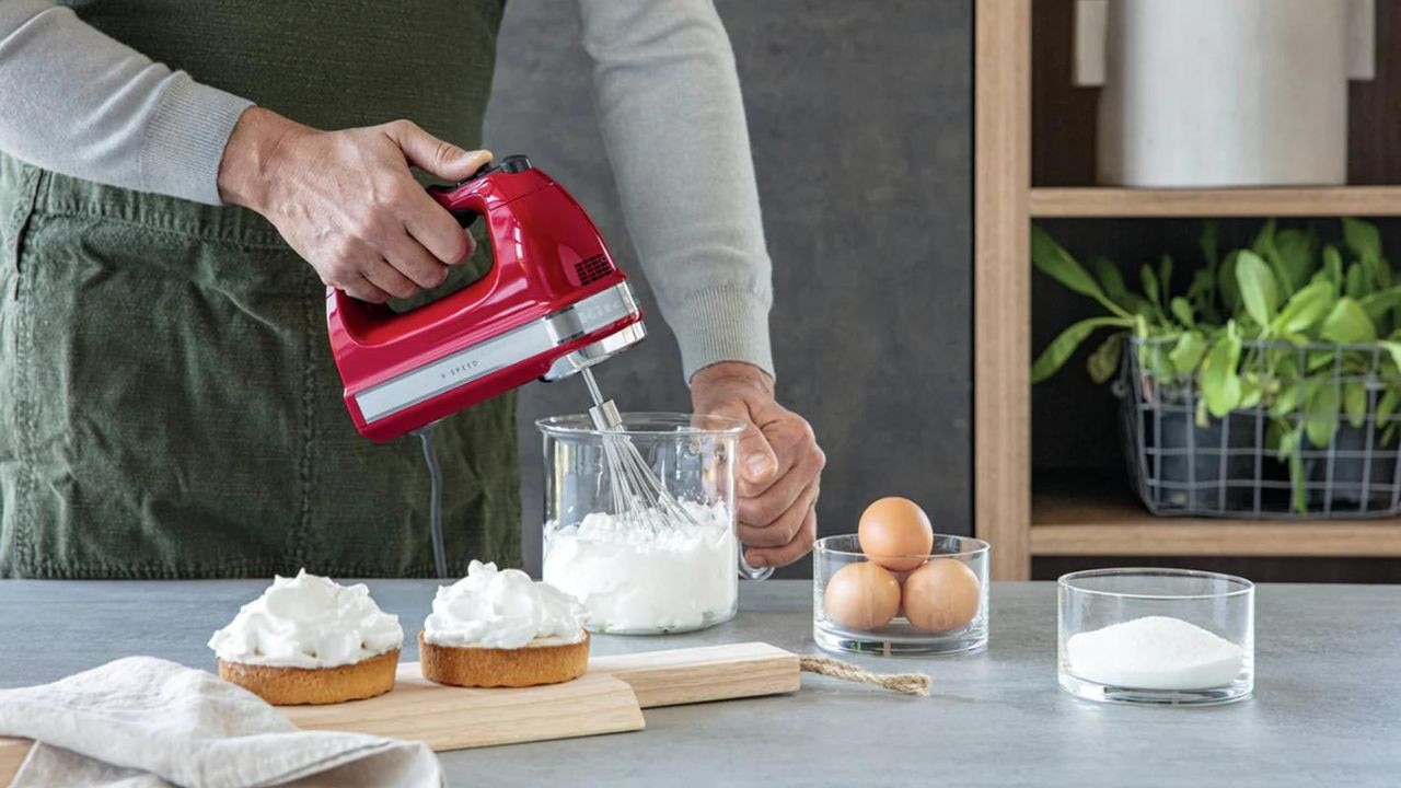 This TikTok Hack Turns Your Handheld Mixer Into a Stand Mixer
