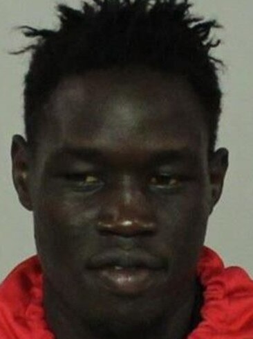 Promising young athlete Majok Aneet. Picture: Victoria Police