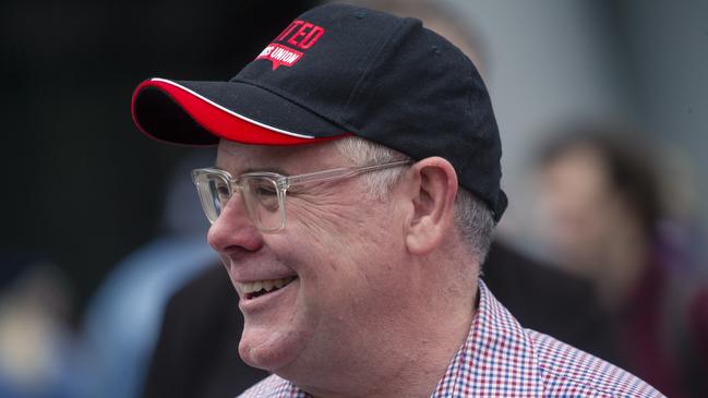 Queensland Senator Murray Watt is a proven performer and will shift to the crucial water and environment portfolio. Picture: NewsWire / Glenn Campbell