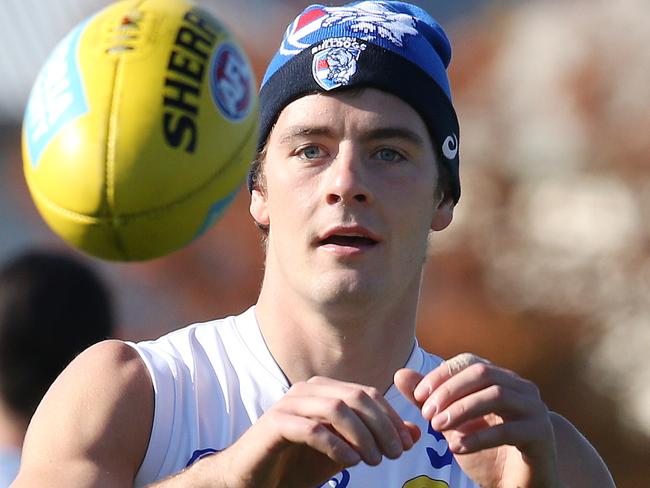 Western Bulldogs at Whitten Oval...  Bulldog Josh Dunkley      . Pic: Michael Klein.