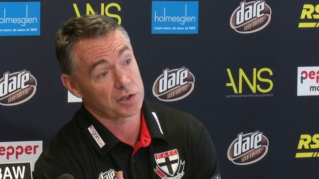 Alan Richardson explains why he had to leave the Saints with six games left in the season