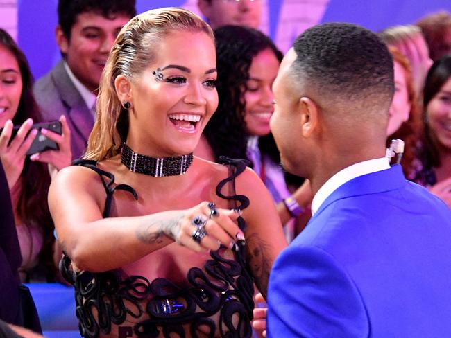 Rita Ora won Best Dance Video for her collaboration with the late Avicii. Picture: Getty