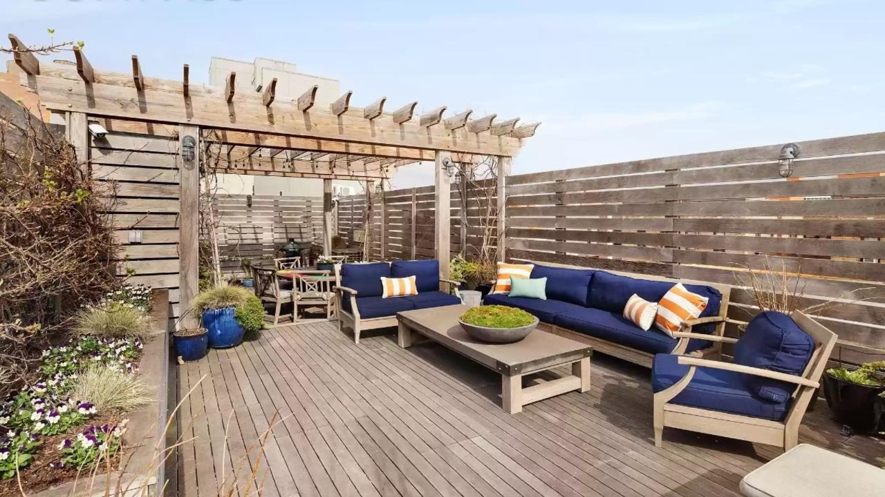 The rooftop space. Picture: Realtor/Compass