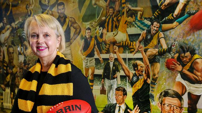 Richmond Football Club president Peggy O’Neal. Picture: Ian Currie