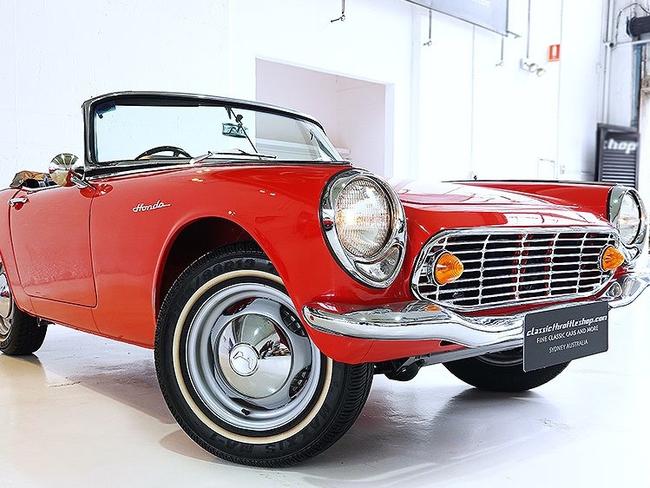 1965 Honda S600. PIC: Classic Throttle Shop.