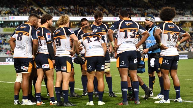 The Brumbies are last in the Aussie conference.