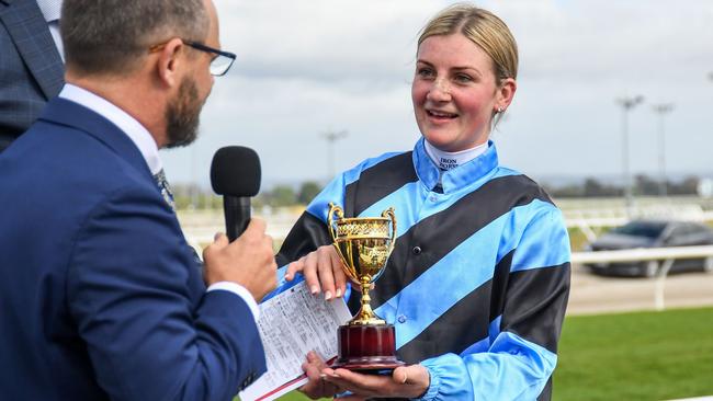 Jamie Kah had a record-breaking season in the saddle. Picture: Brett Holburt/Racing Photos via Getty Images