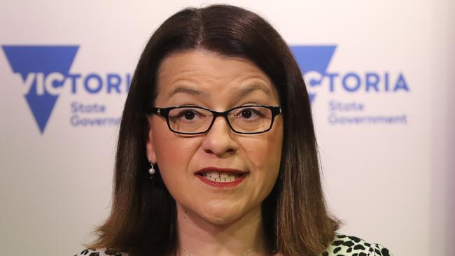 Health Minister Jenny Mikakos said the state’s 83 public health services had all been handed record funding. Picture: Alex Coppel