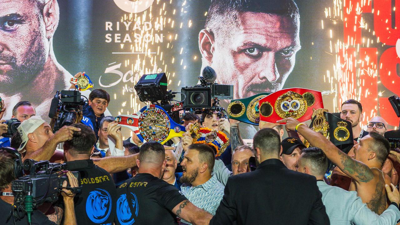 It turned into carnage on the stage. (Photo by Yasser al-UMARI / AFP)