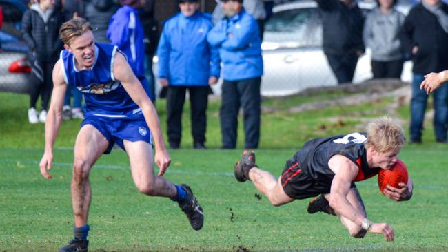 Sacred Heart v Rostrevor in 2019. Picture: AAP