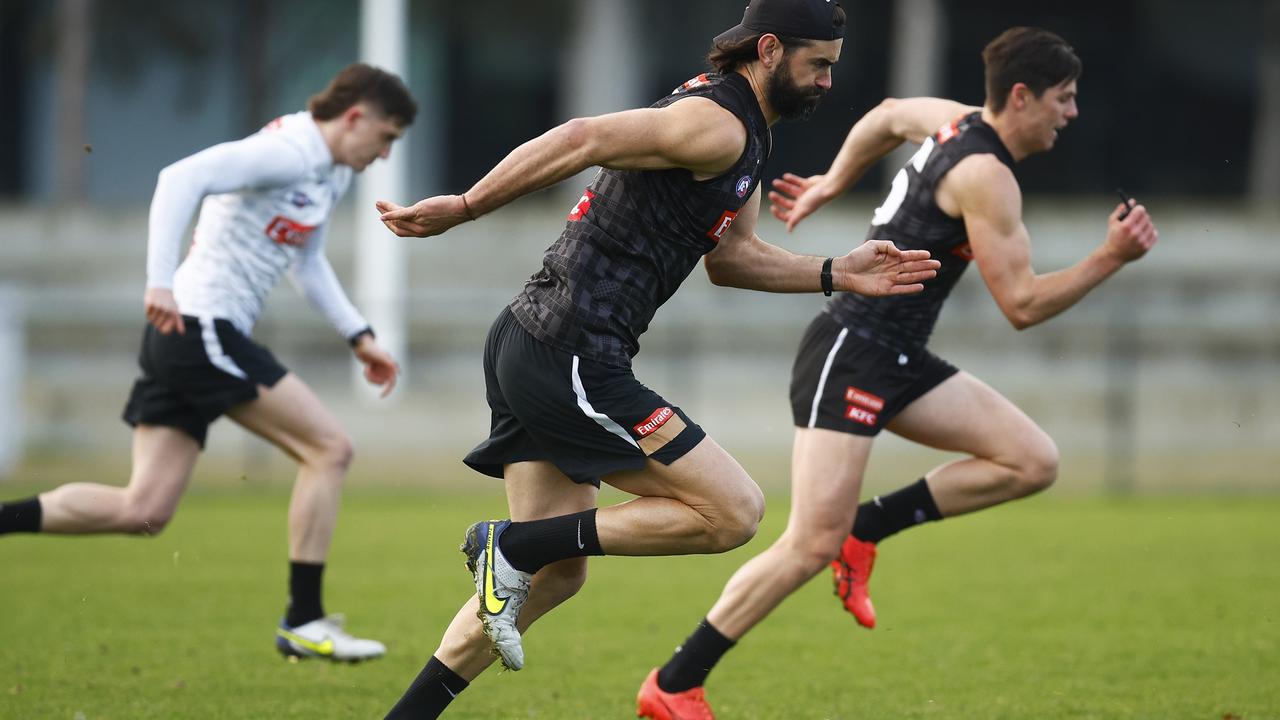 Brodie Grundy has had a difficult season with injury and trade speculation. Picture: Getty Images