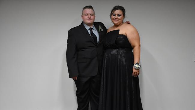 Jordan Grice and Abby Gainey at Warwick SHS formal.
