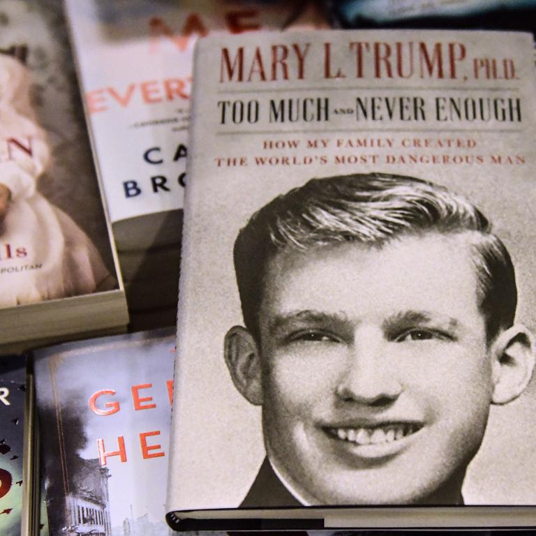 Although President Trump litigated to stop the release of his niece's tell-all book, a New York Supreme Court ruled it could be published. Picture: Stephanie Keith/Getty Images.