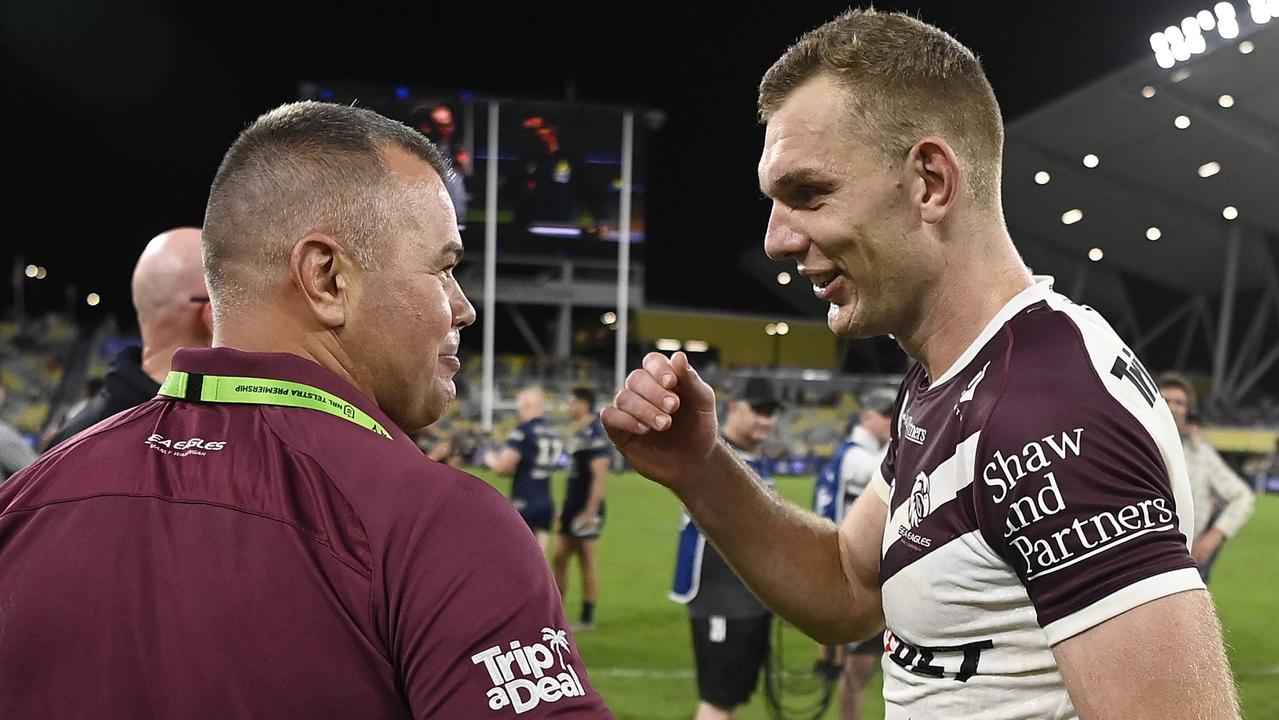 Sea Eagles. Picture: Ian Hitchcock/Getty Images