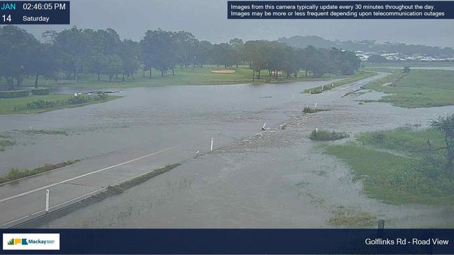 Golf Links Rd in Beaconsfield, Mackay, January 14, 2023. Picture: Mackay Regional Council