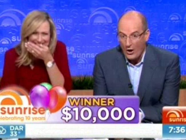 Melissa Doyle and David Koch hosted Sunrise together for 10 years, before Mel left a decade ago.