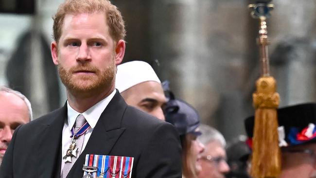 The Duke of Sussex is headed, once again, to the grey skies of the UK. Picture: Ben Stansall – WPA Pool/Getty Images